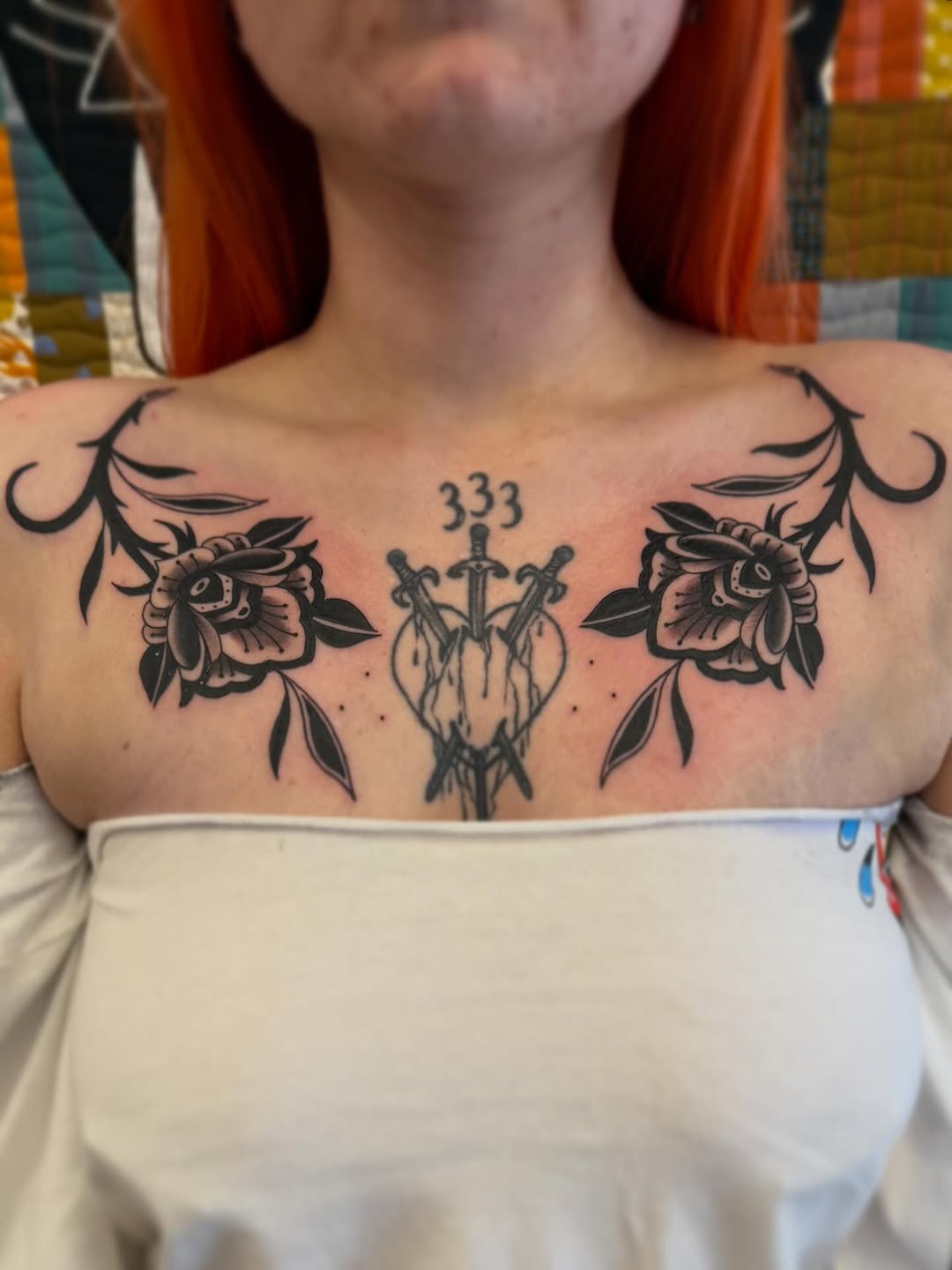 Tattoo by @debbie.does.flash โ american_traditional, black_and_grey