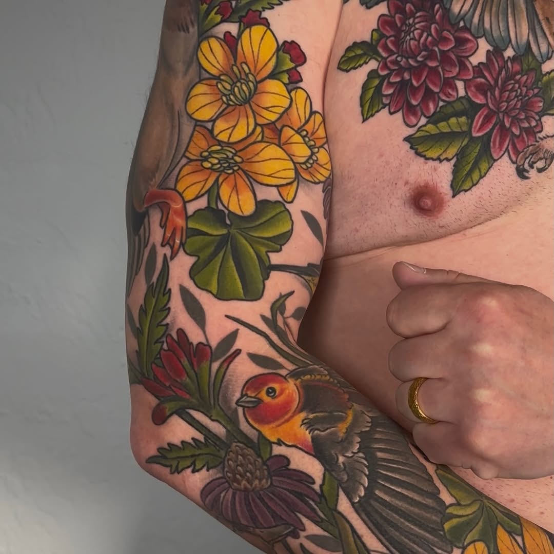 Tattoo by @sknapp_tattoos — neo_traditional, realism