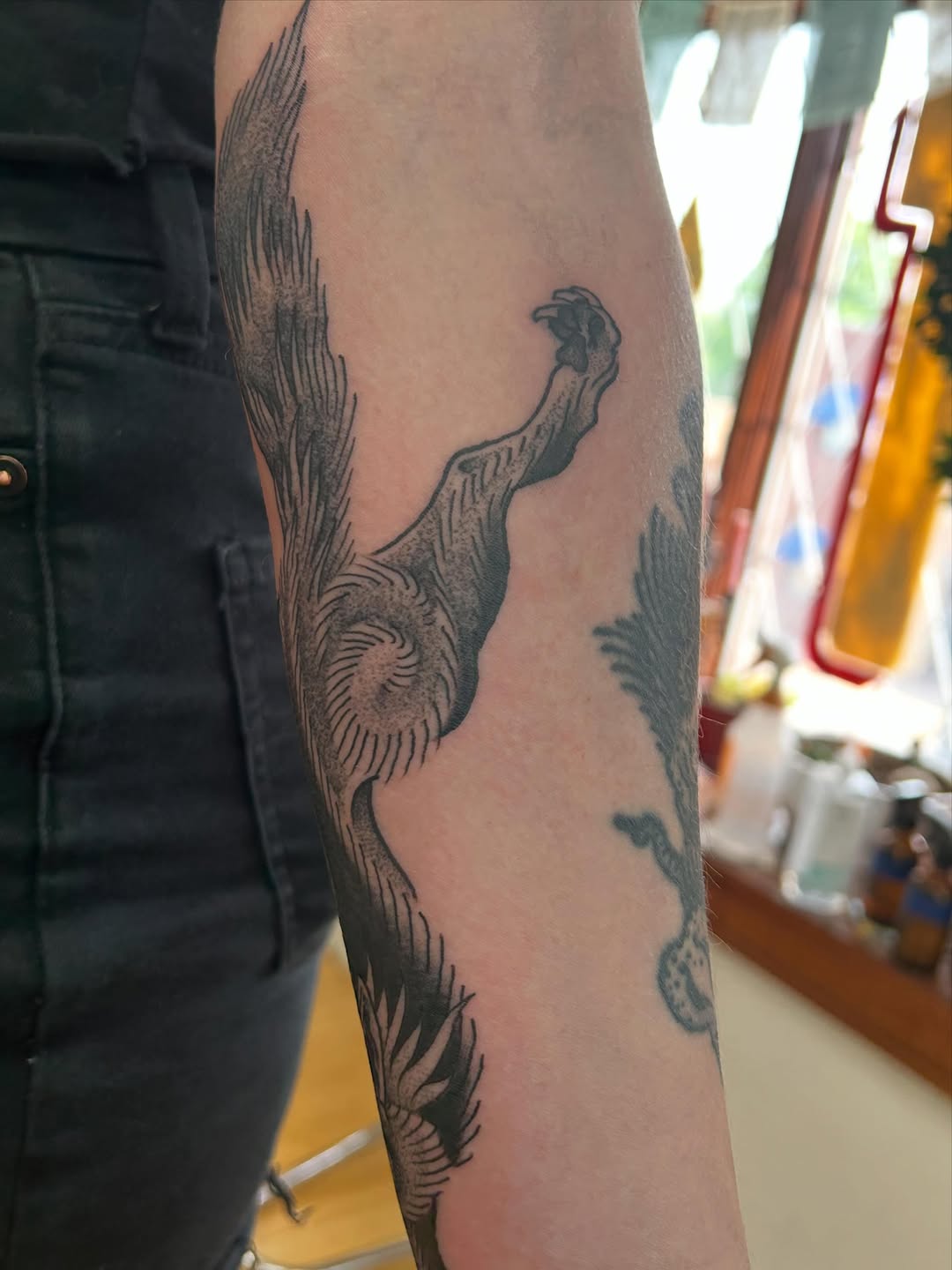 Tattoo by @matthewcrimtattoos — black_and_grey, illustrative