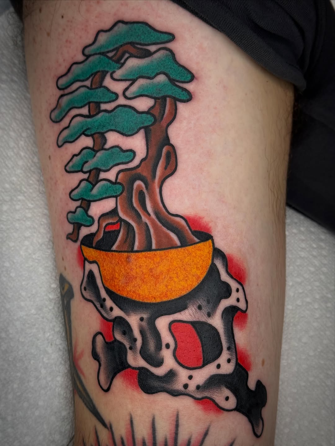 Tattoo by @mighty_chrispins — american_traditional, neo_traditional