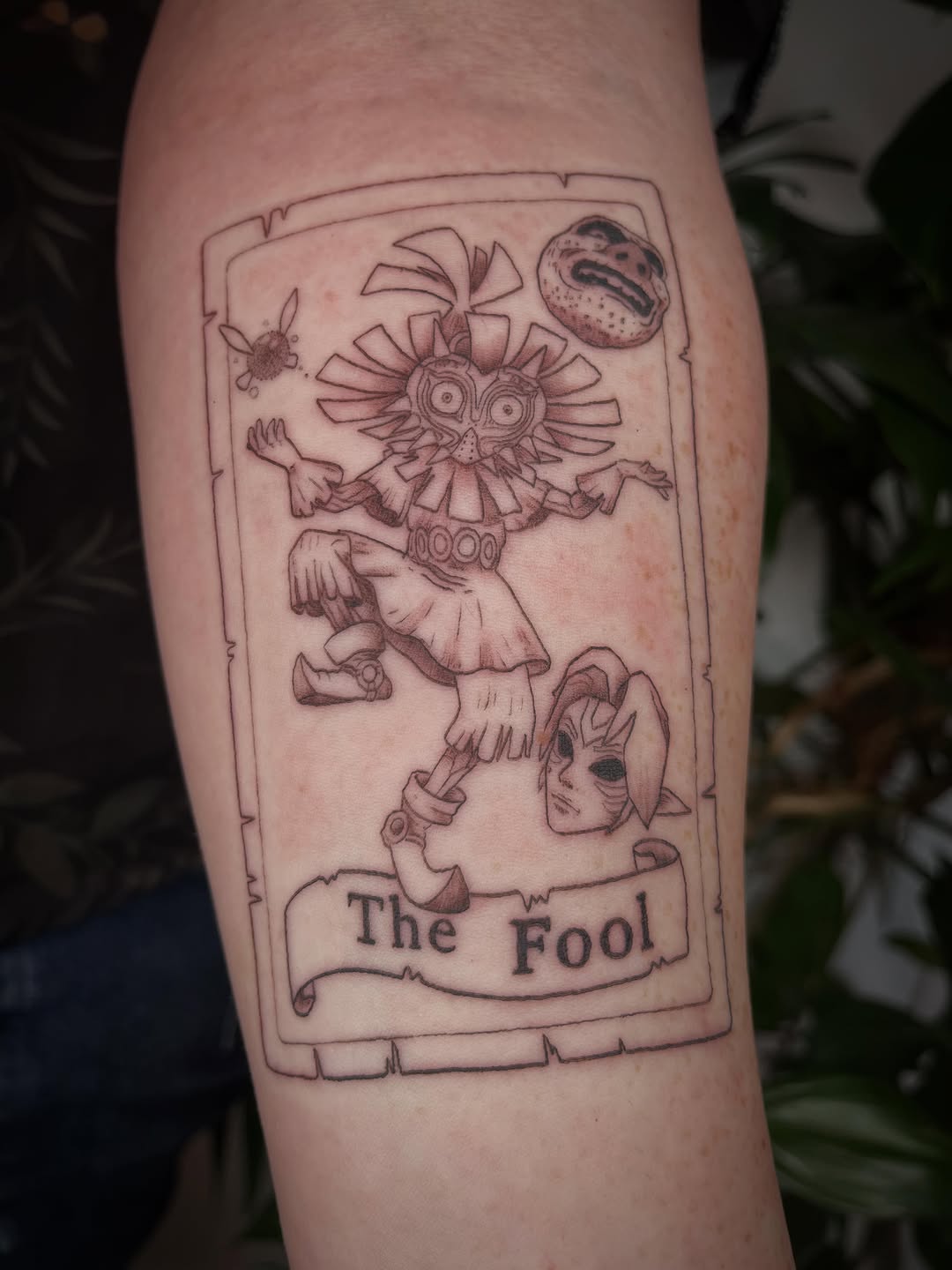 Tattoo by @peachdoestattoos โ illustrative, black_and_grey