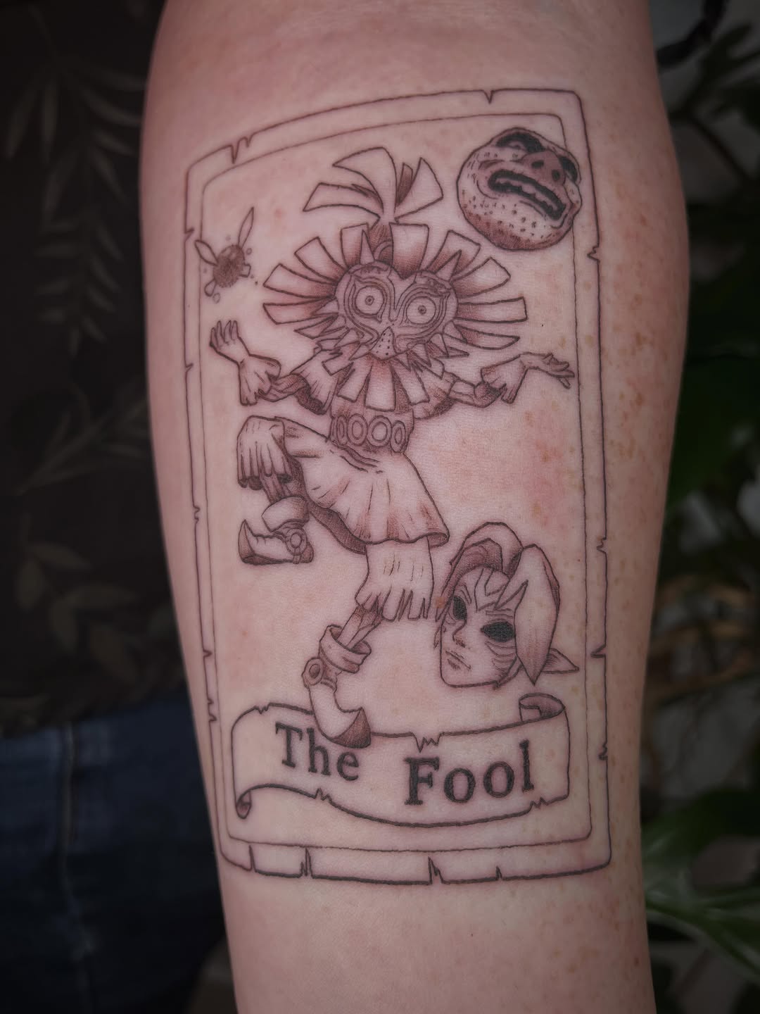Tattoo by @peachdoestattoos โ illustrative, black_and_grey