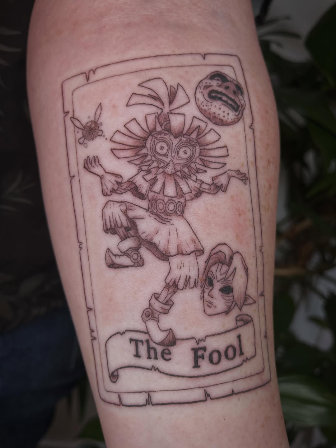 Tattoo by @peachdoestattoos โ illustrative, black_and_grey