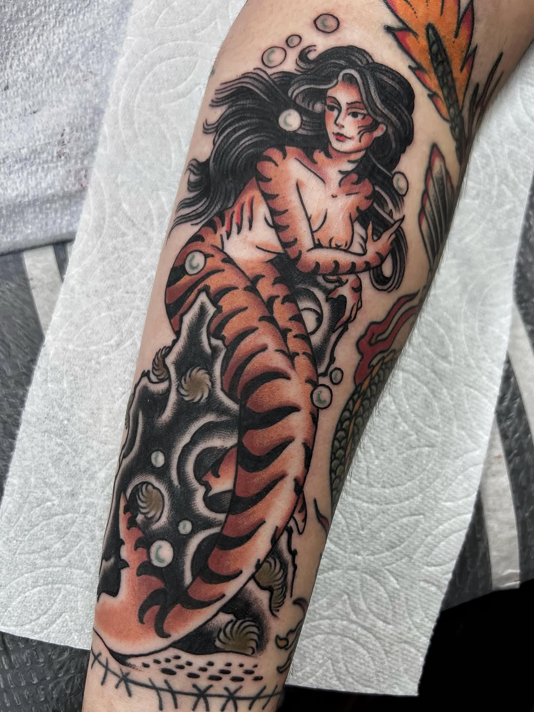 Tattoo by @jademckenzietattoo — american_traditional, illustrative