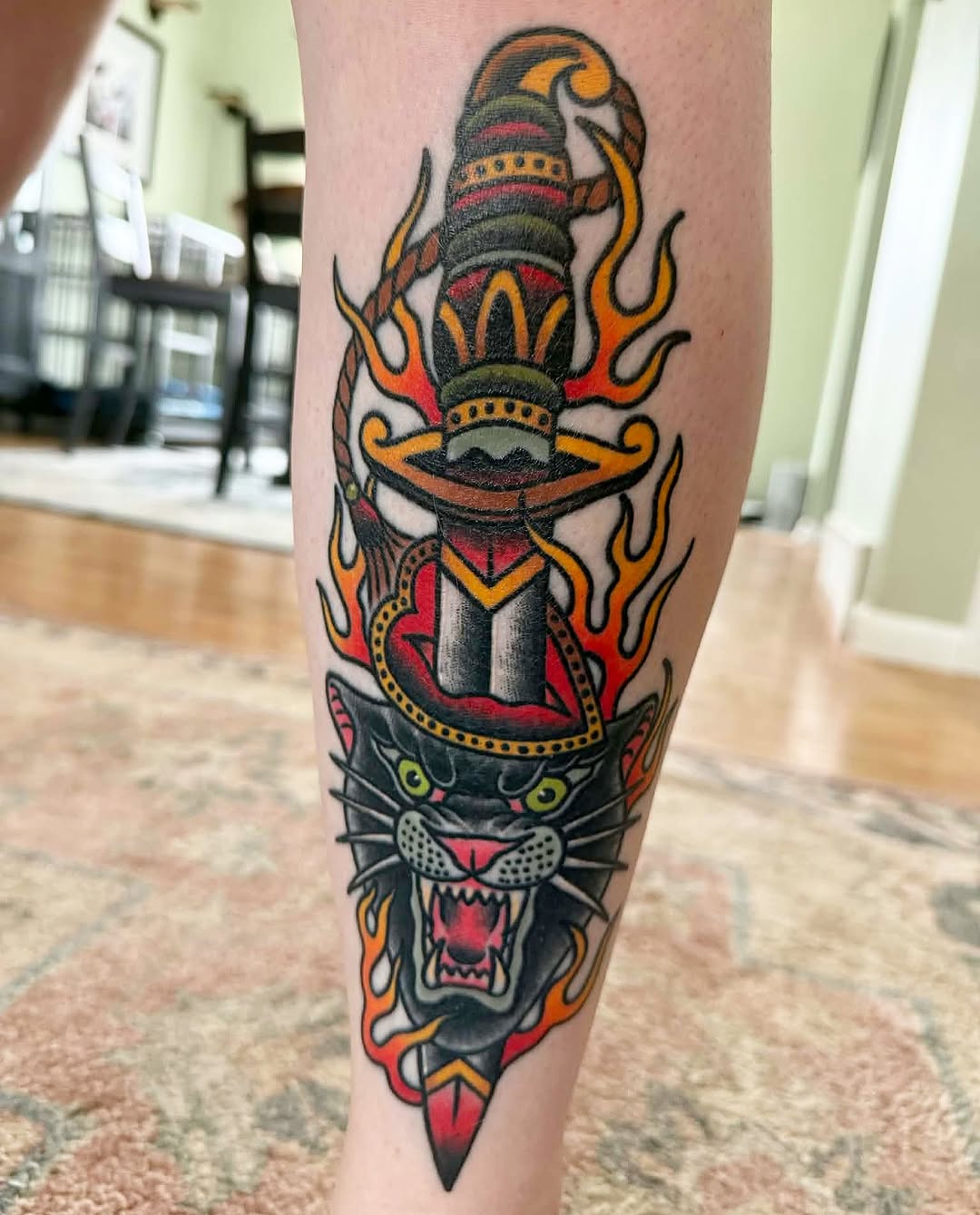 Tattoo by @midwestnash_ — american_traditional, illustrative