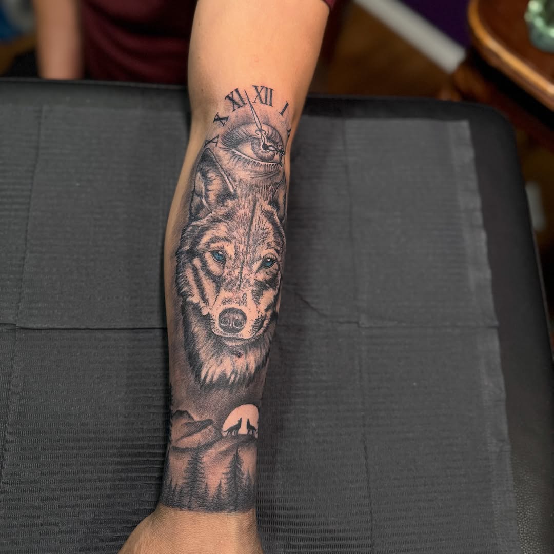 Tattoo by @tenaciousdiip โ realism, black_and_grey