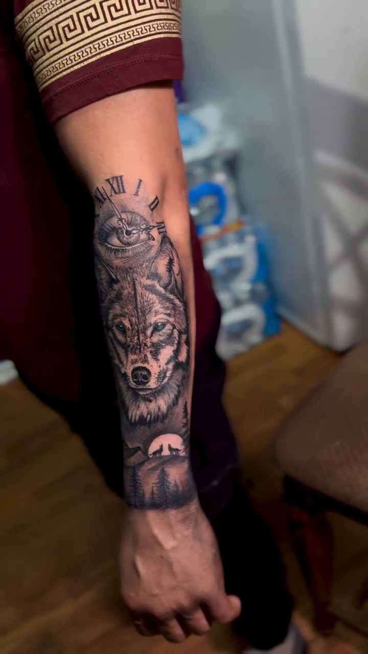 Tattoo by @tenaciousdiip โ black_and_grey, realism