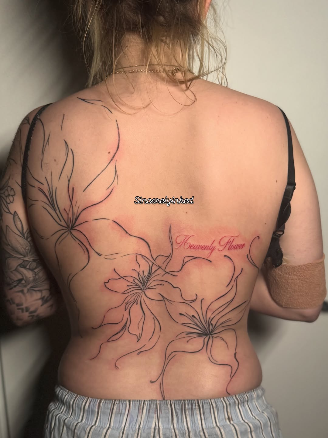 Tattoo by @sincerelyinked — fine_line, lettering_script