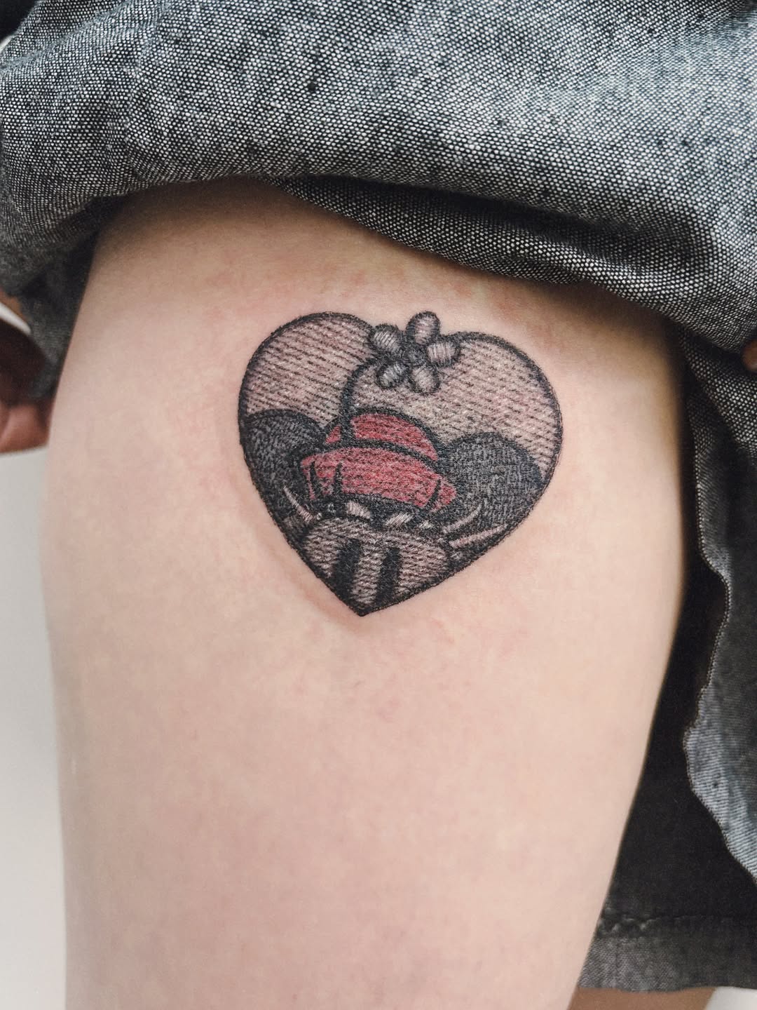 Tattoo by @tattoochili — fine_line, black_and_grey