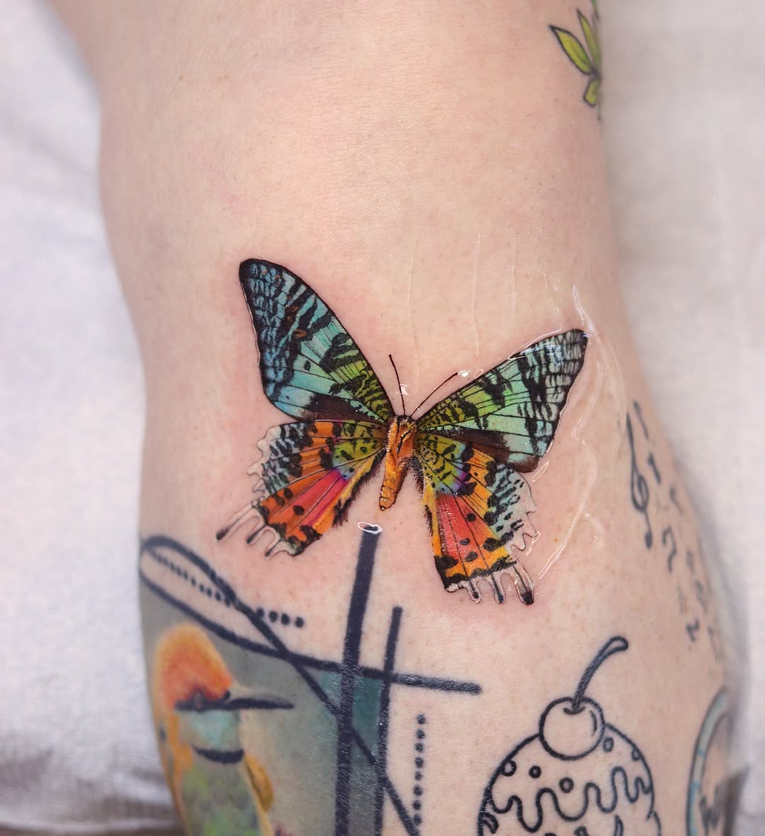 Tattoo by @nara_tattooer — realism, fine_line