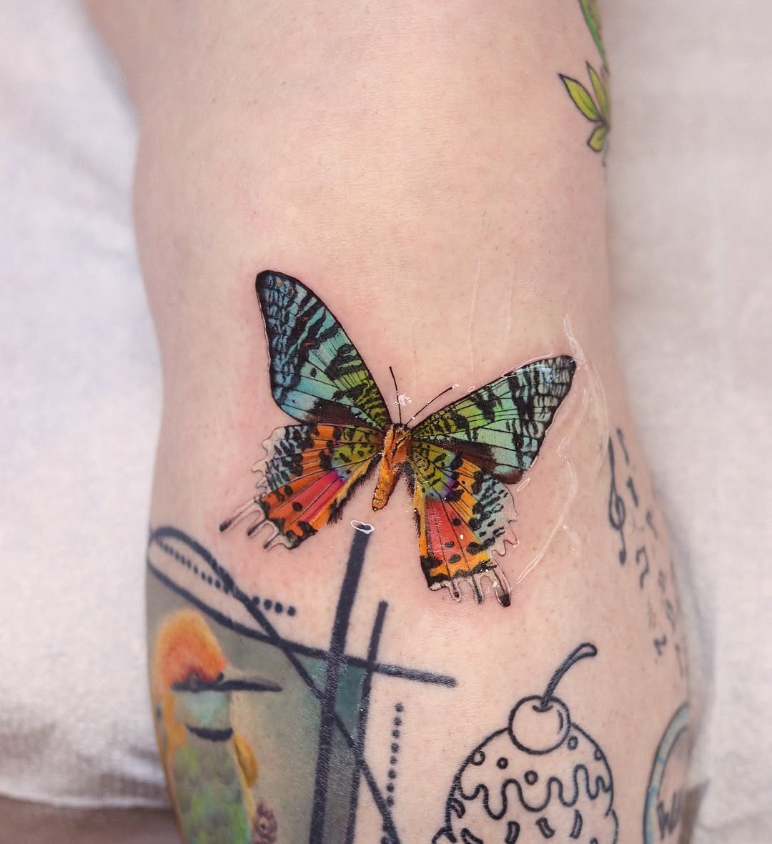Tattoo by @nara_tattooer — realism, fine_line