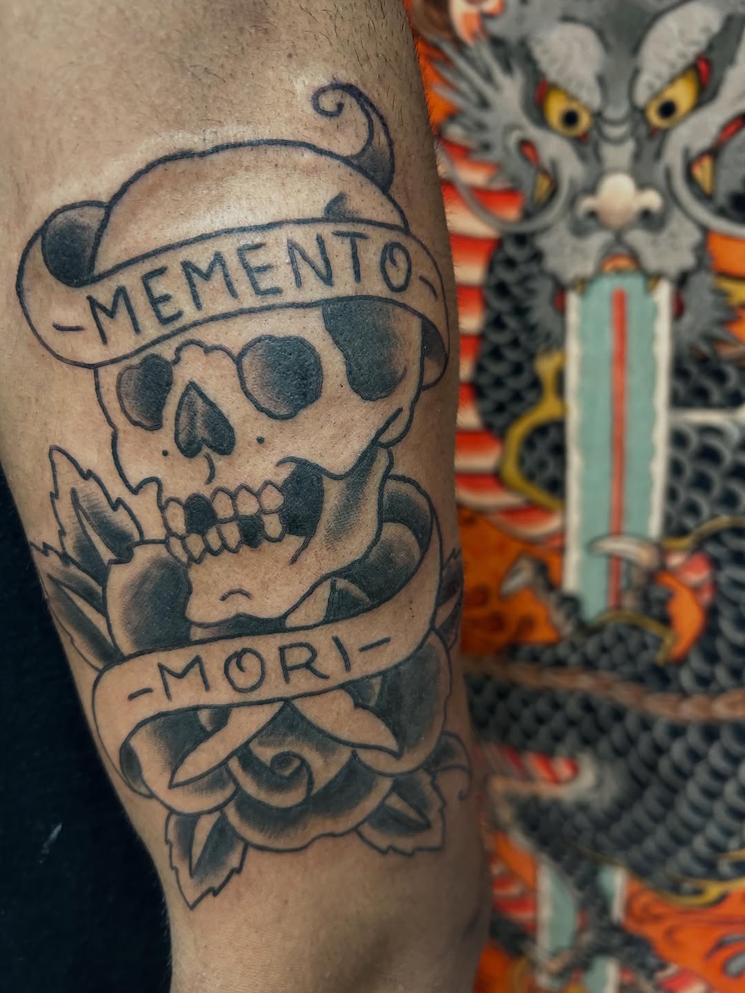 Tattoo by @stogie.tattoos — american_traditional, black_and_grey