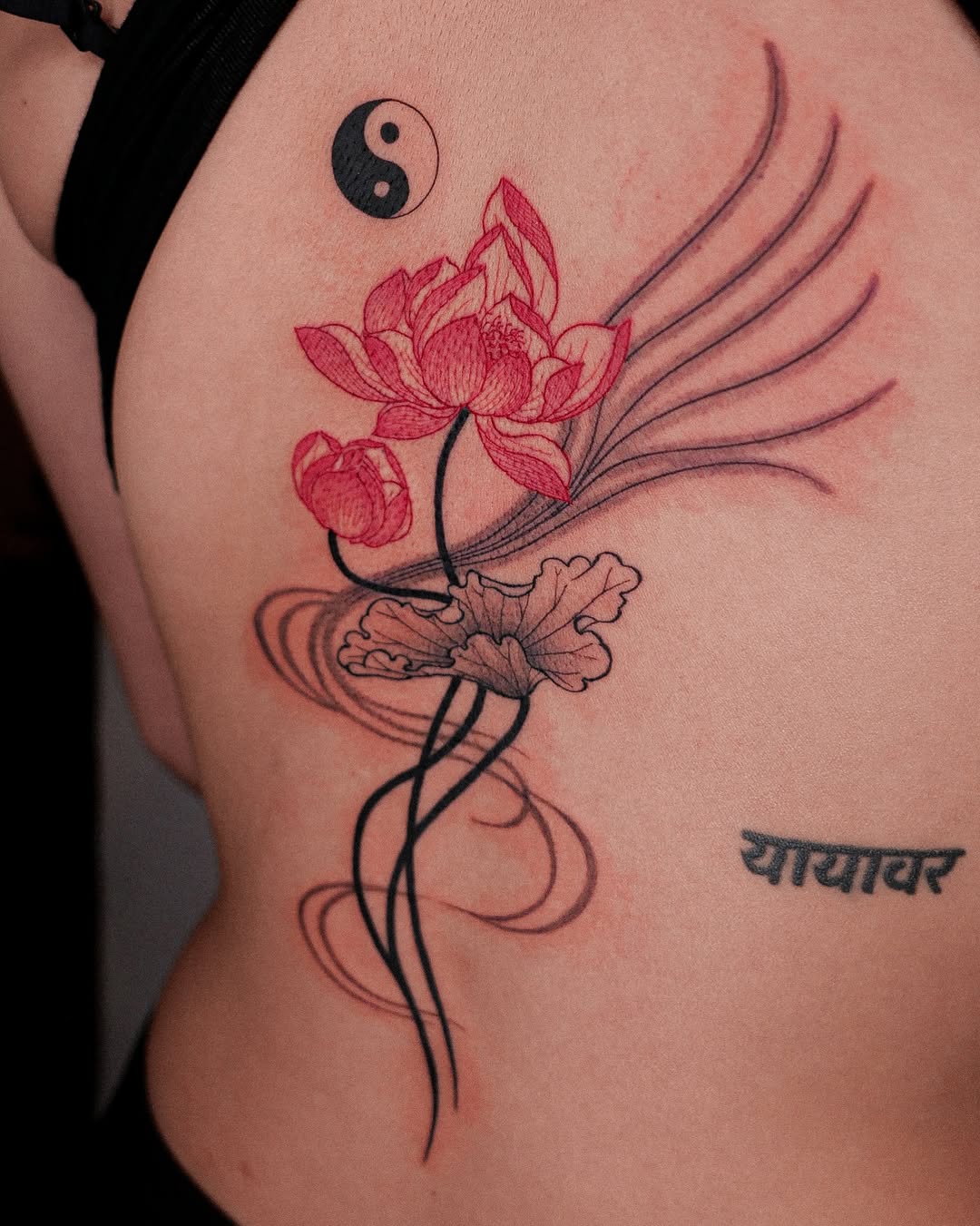 Tattoo by @nuga_ttt — fine_line, lettering_script