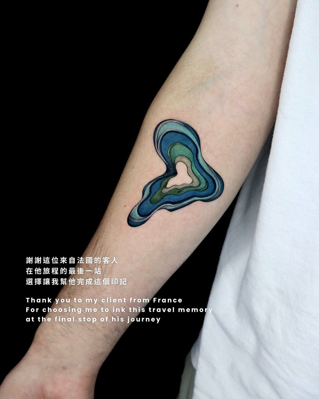 Tattoo by @gumu.ink โ geometric, ornamental