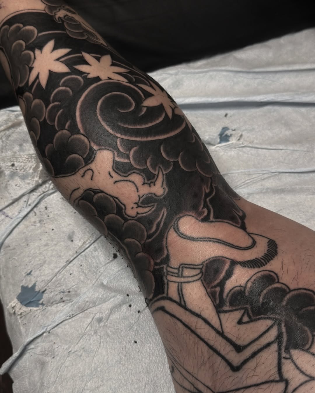 Tattoo by @ayala_tattoo — japanese_irezumi, blackwork