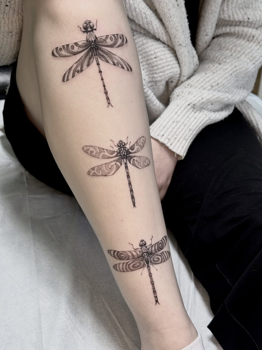 Tattoo by @jesskuesperttattoo — fine_line, black_and_grey
