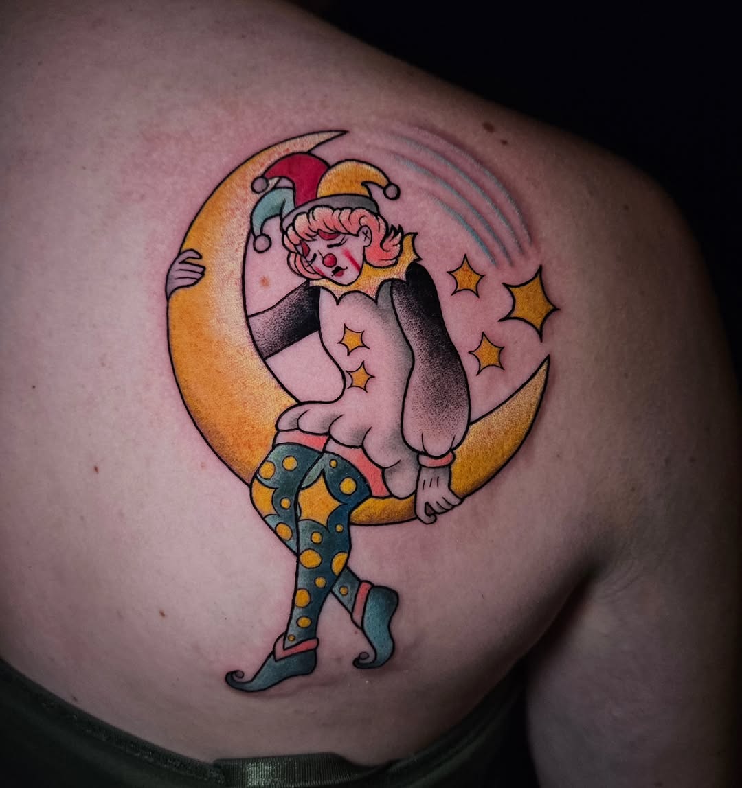 Tattoo by @lowleap — american_traditional, illustrative