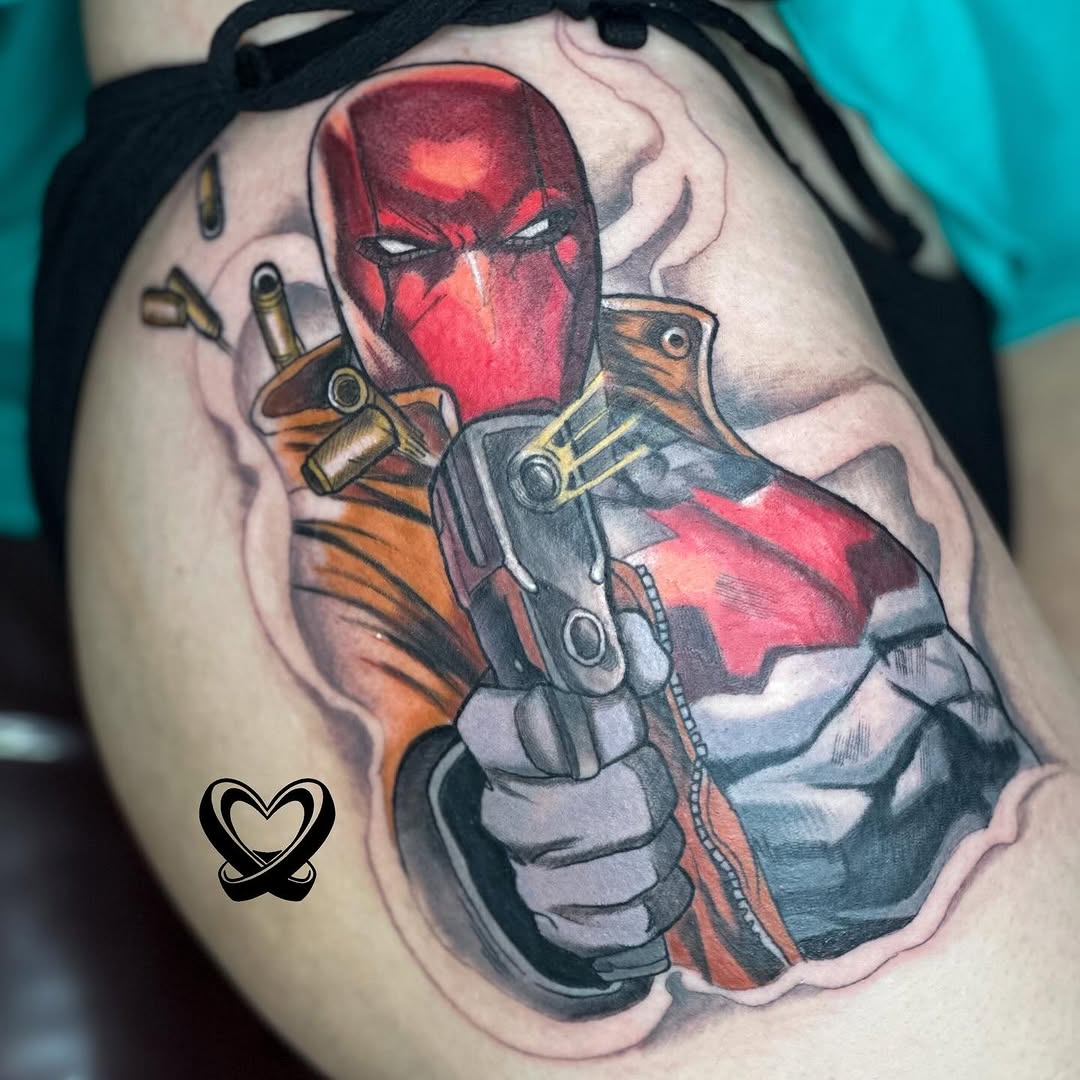 Tattoo by @deussayink — realism, trash_polka