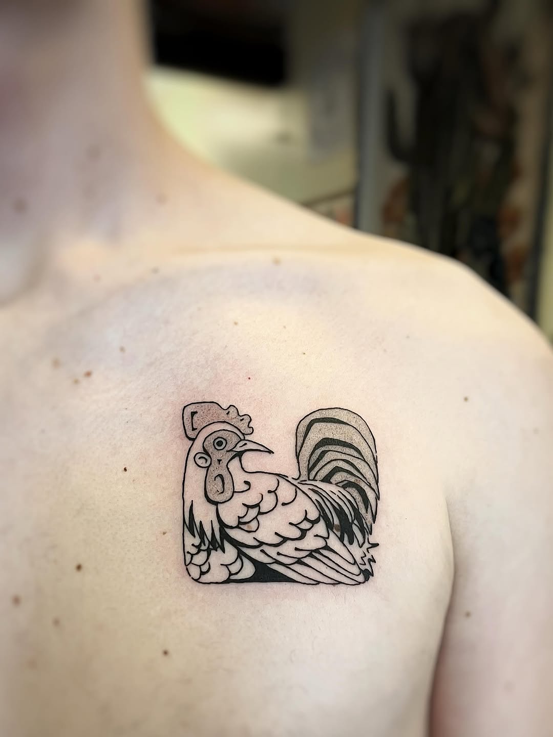 Tattoo by @bai.bai.bunni.tattoos — illustrative, blackwork