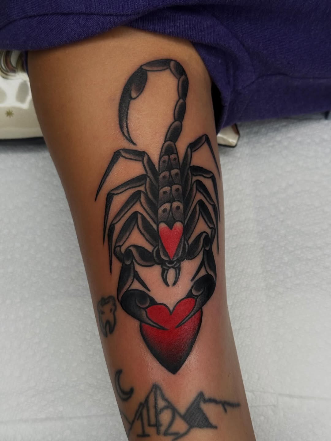Tattoo by @domlibretti — american_traditional, illustrative