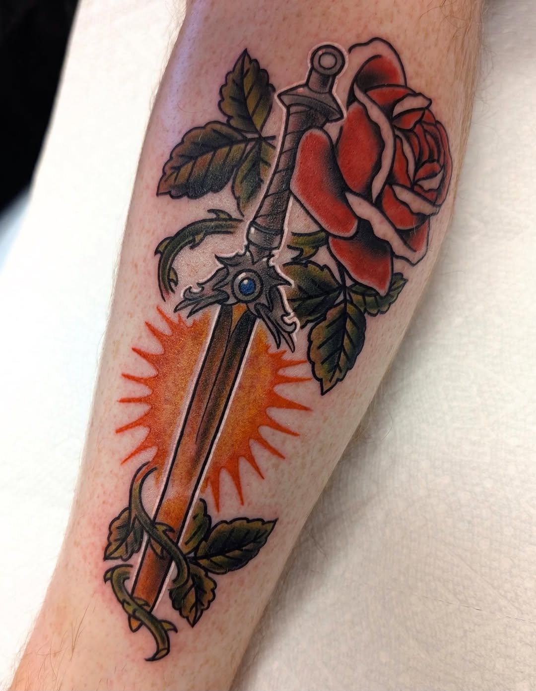Tattoo by @_breezy.blue_ — american_traditional
