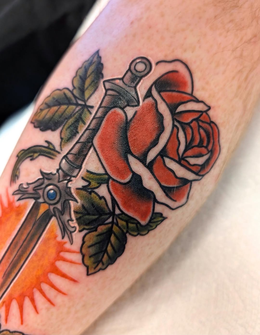 Tattoo by @_breezy.blue_ — american_traditional