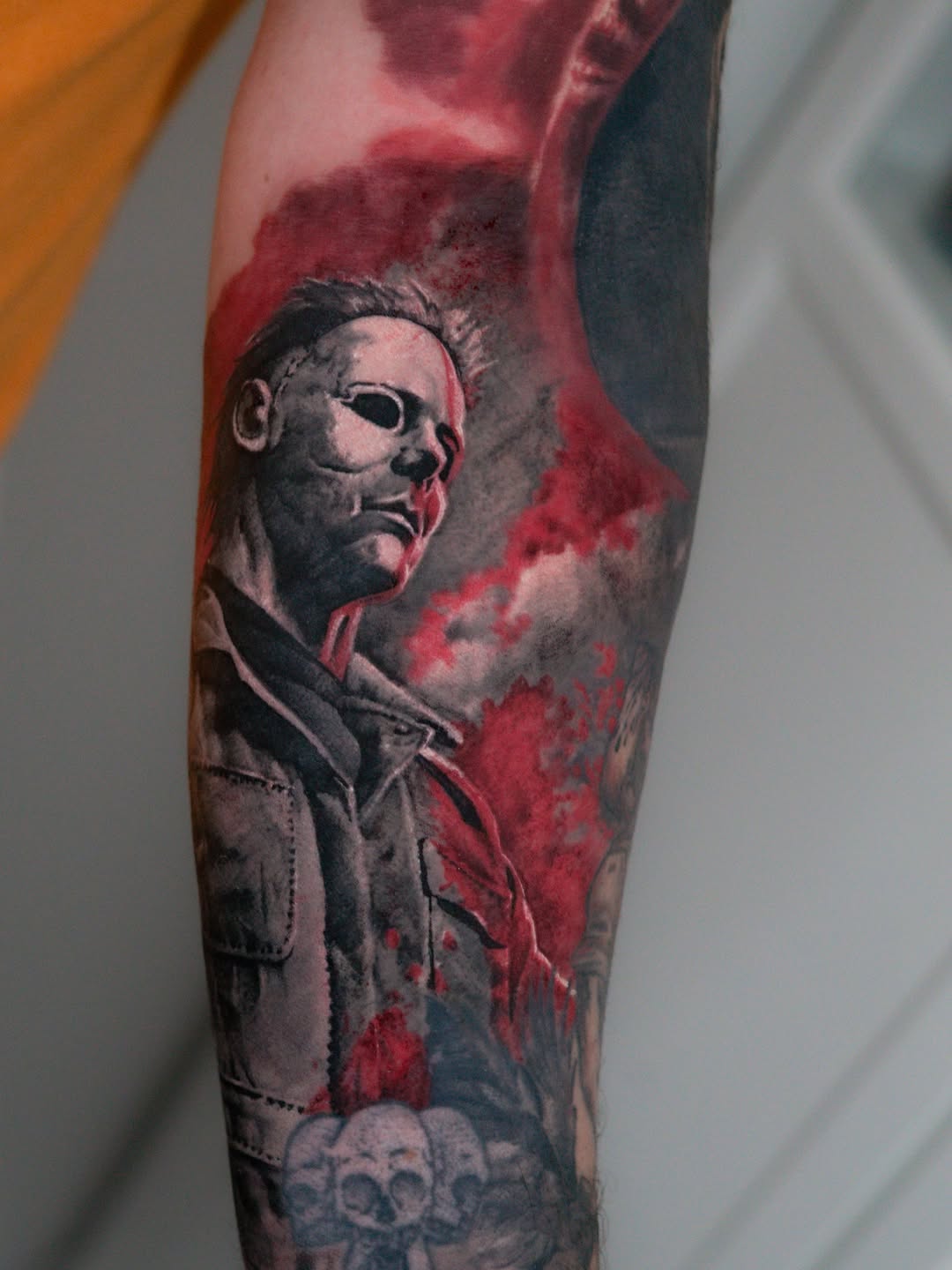 Tattoo by @mike.fd.tattoos — realism, dark_realism