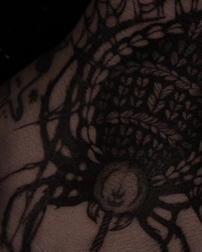 Tattoo by @kikimora.tattoo — black_and_grey, realism