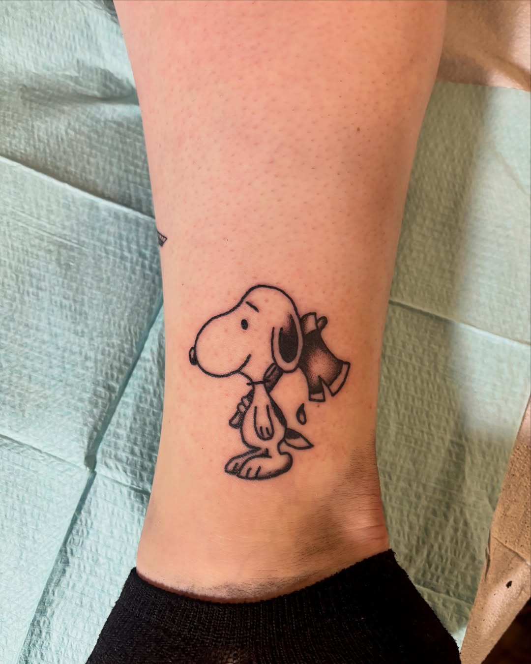 Tattoo by @tiaxcave — illustrative, anime