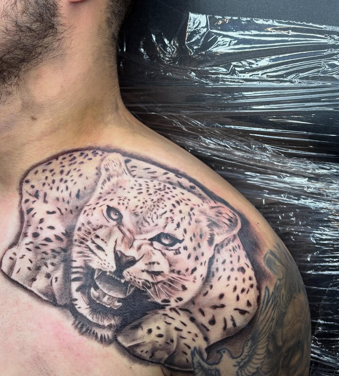 Tattoo by @koolzink — realism, black_and_grey