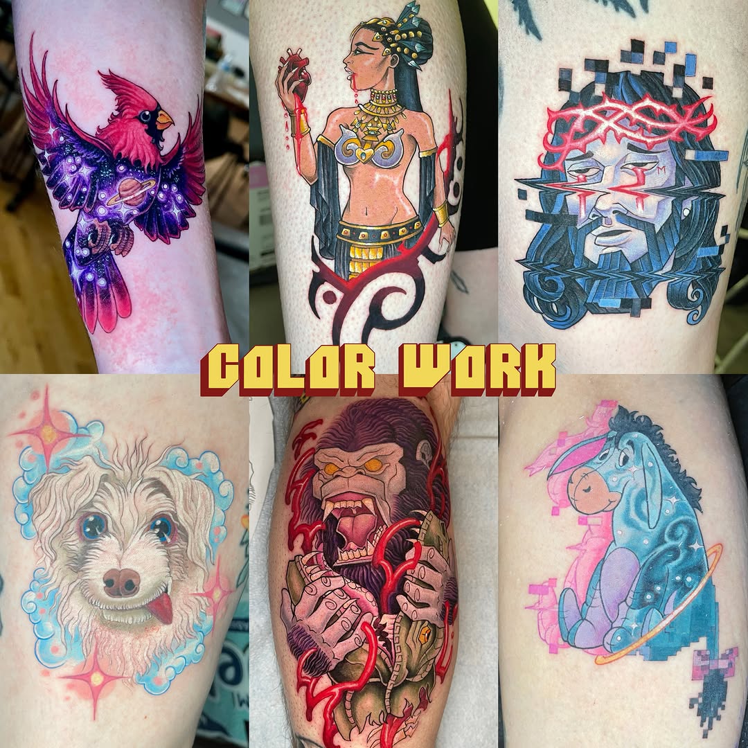 Tattoo by @space.paranoid — new_school, realism