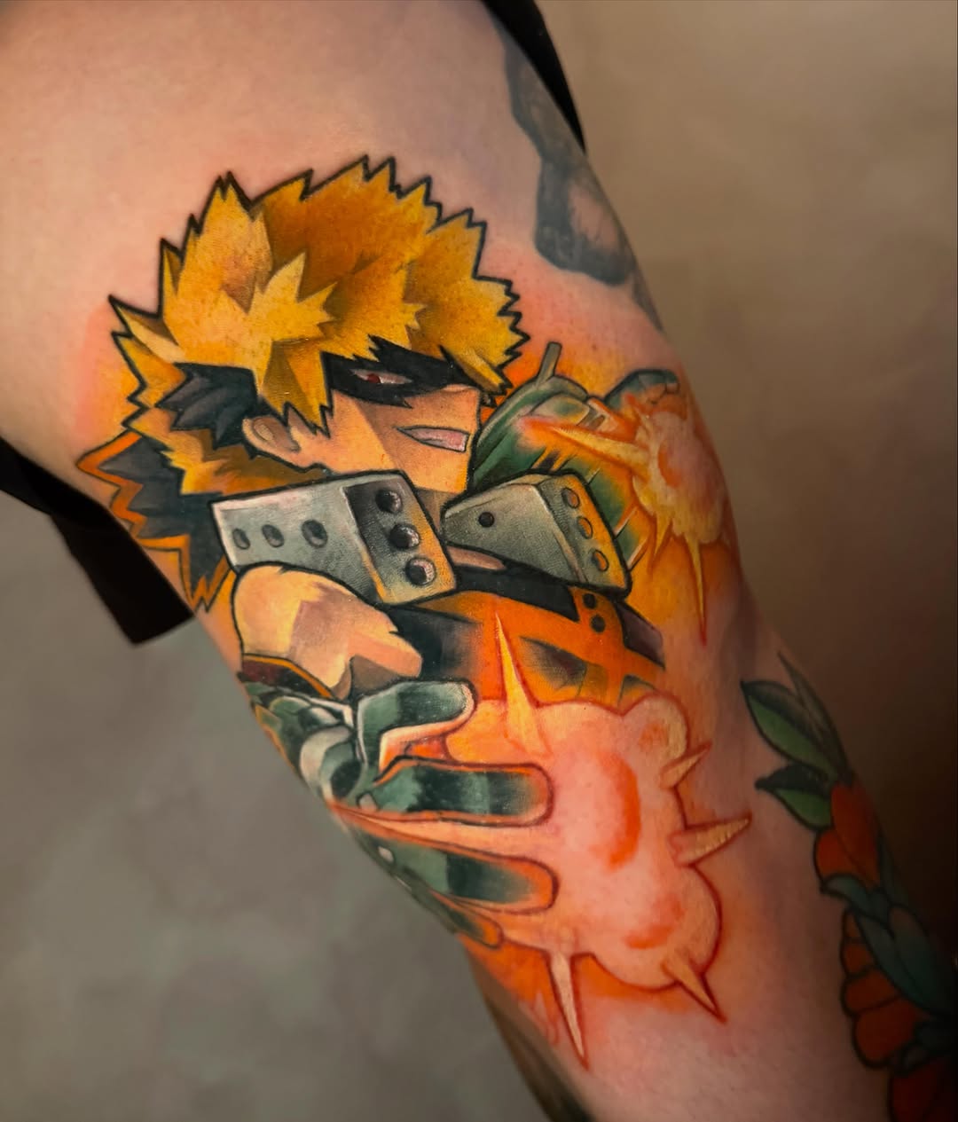 Tattoo by @emi_inks โ anime