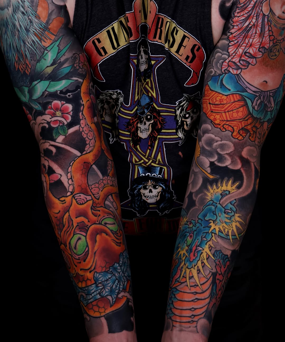 Tattoo by @jacoabarca โ japanese_irezumi, neo_traditional