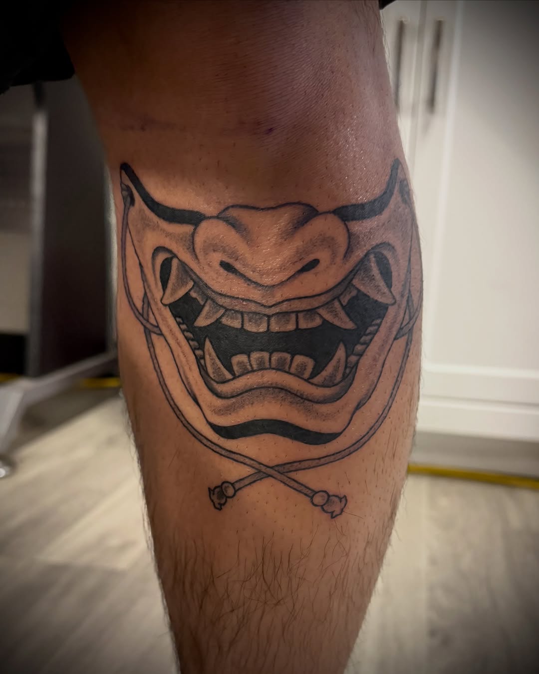 Tattoo by @buckotattoo — japanese_irezumi, black_and_grey