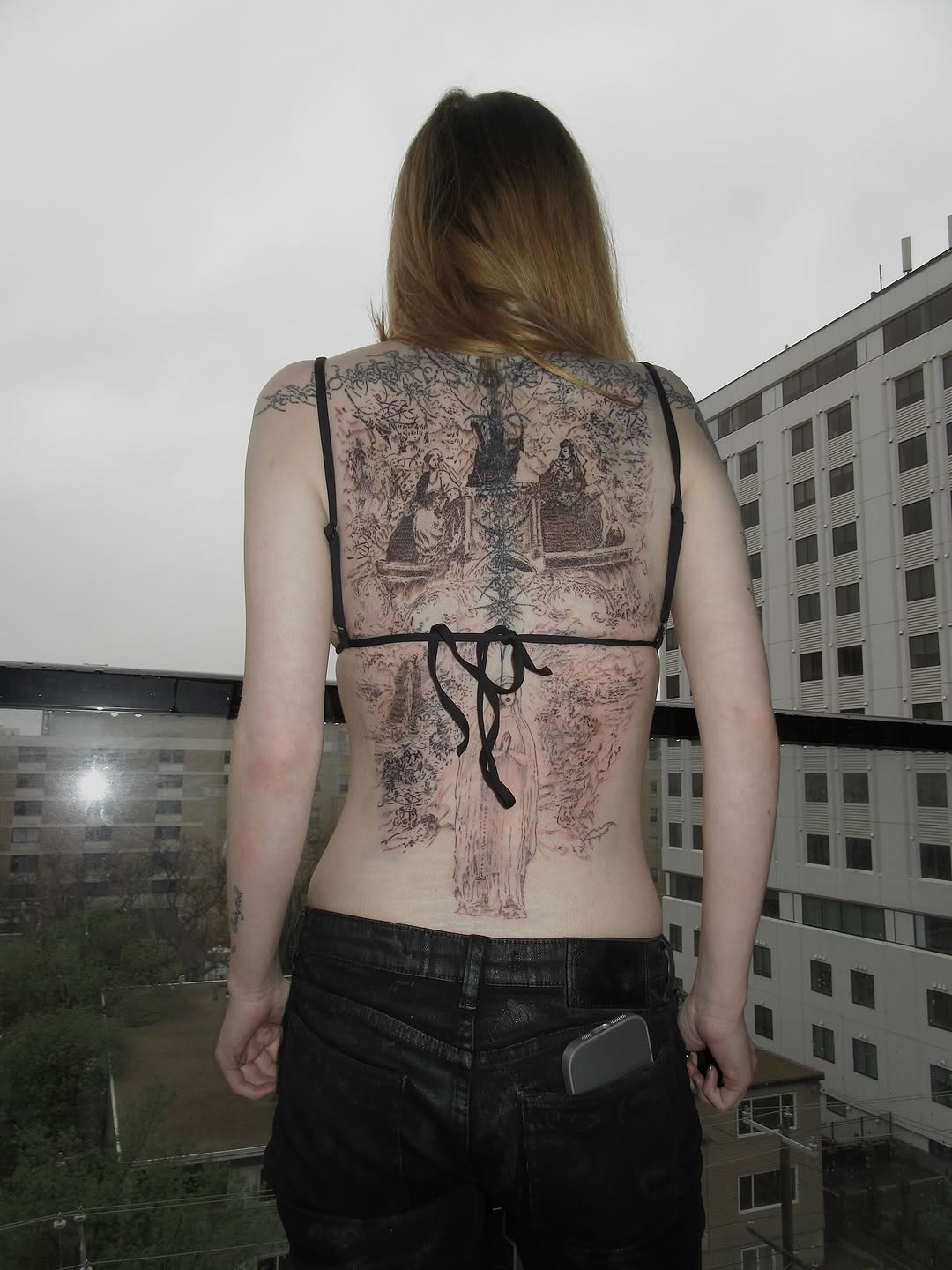 Tattoo by @sacer________ — illustrative, black_and_grey