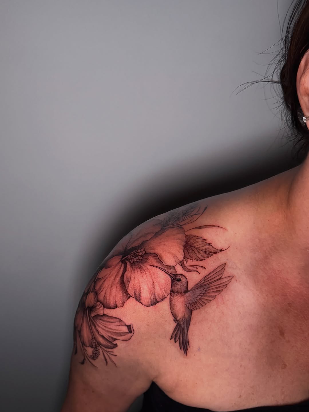 Tattoo by @squidink.ks — realism, black_and_grey