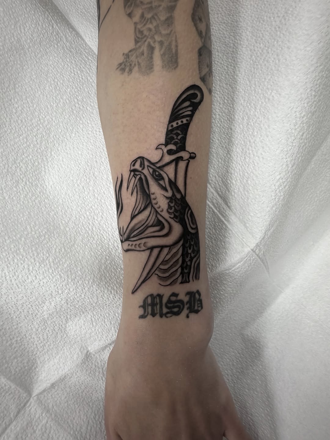Tattoo by @nicholasleetattoo — american_traditional, black_and_grey