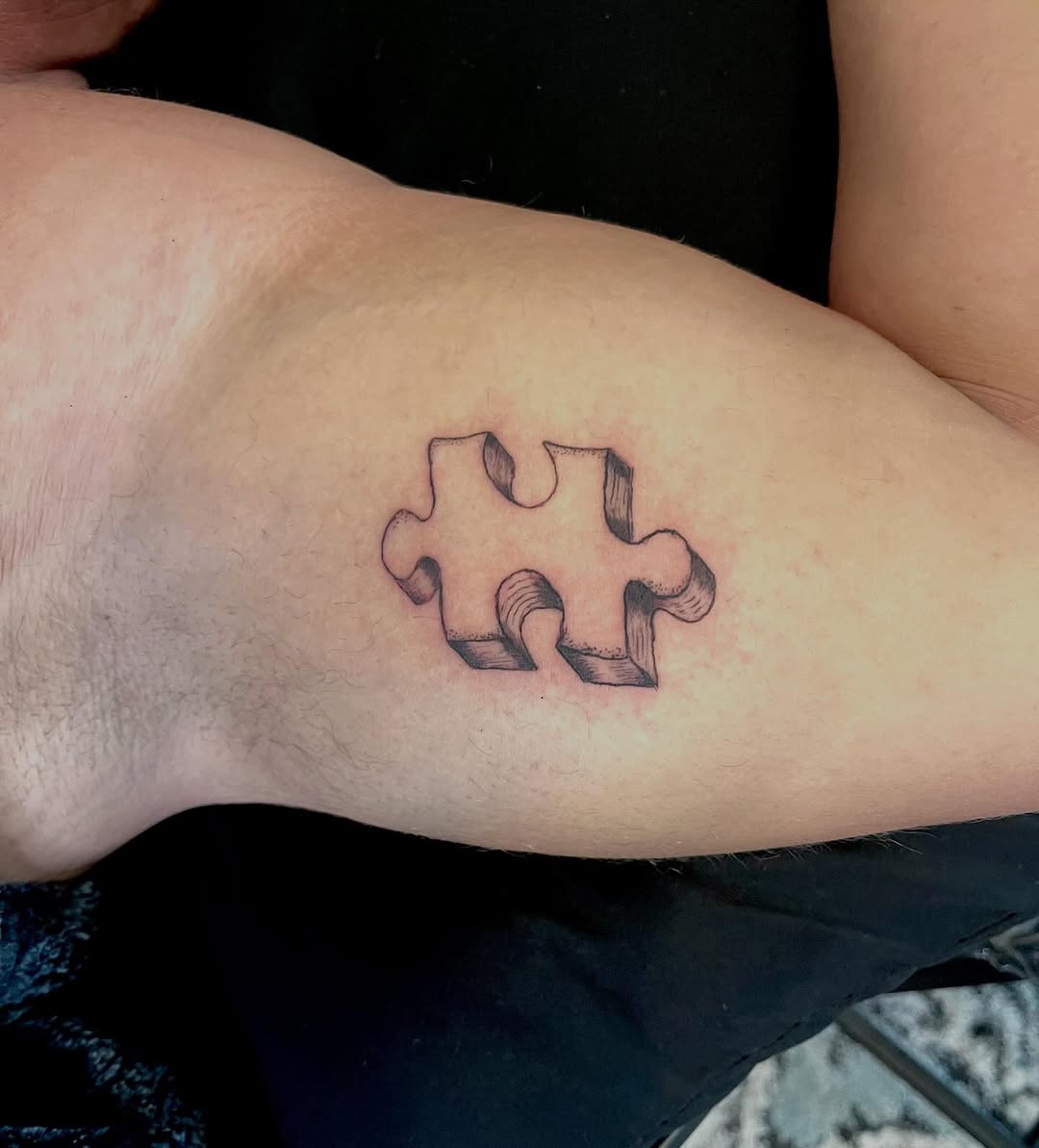 Tattoo by @tinytattootreasures — illustrative, black_and_grey