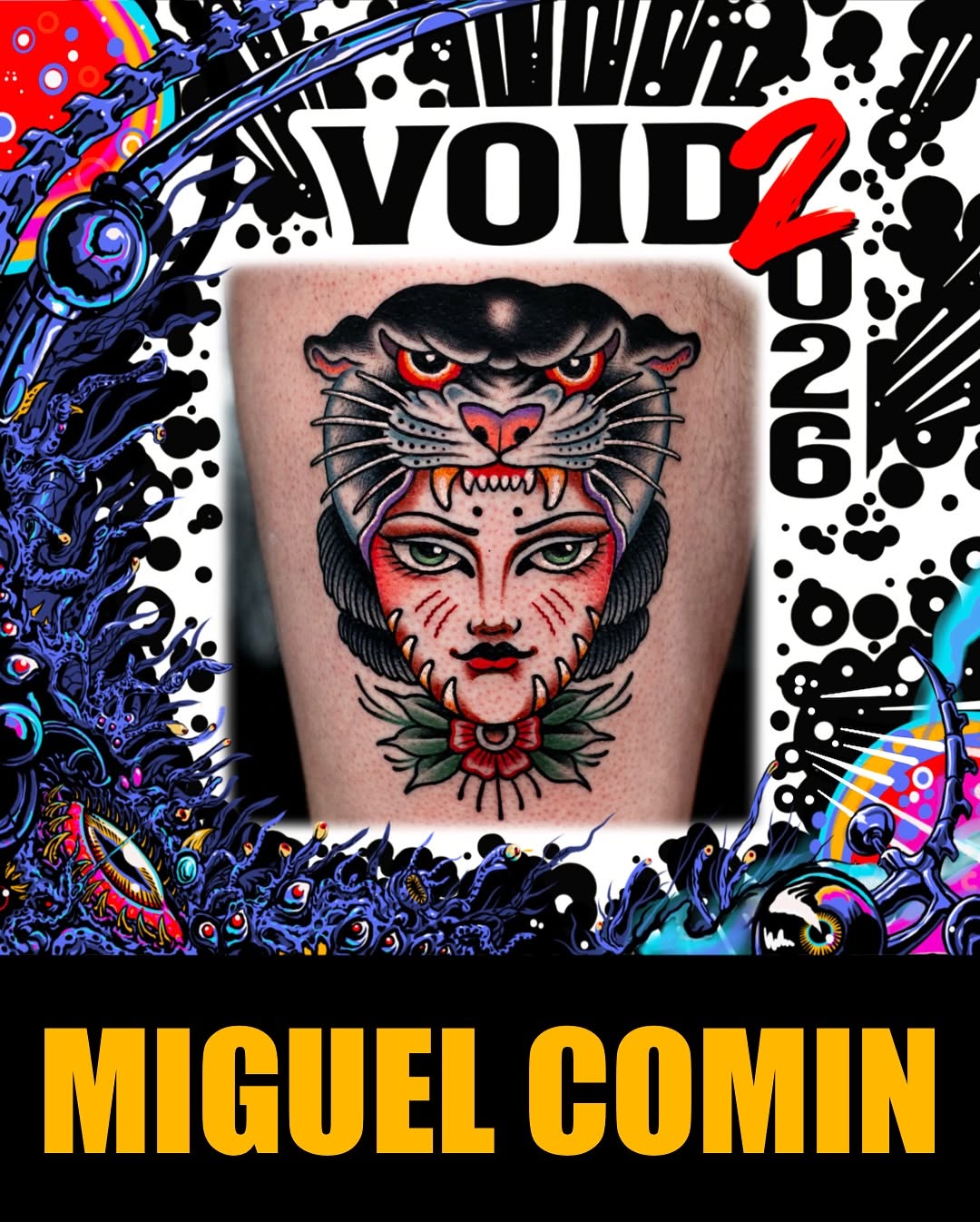 Tattoo by @miguelcomintattooer โ american_traditional, neo_traditional