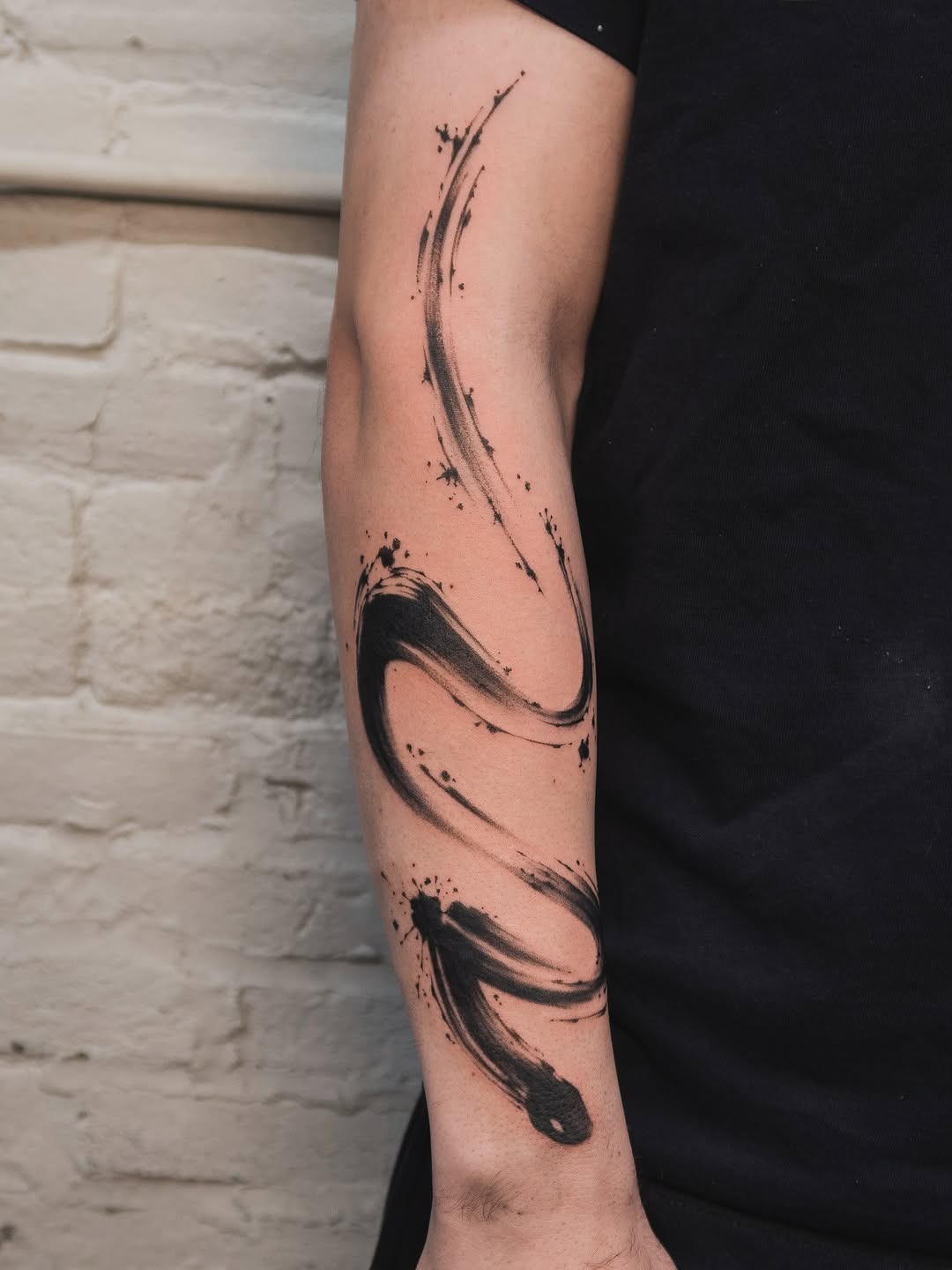 Tattoo by @juhsdink โ blackwork