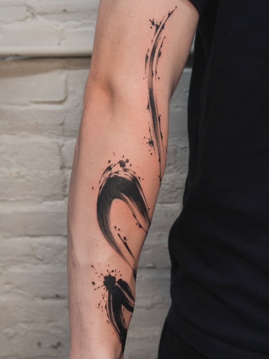 Tattoo by @juhsdink โ blackwork