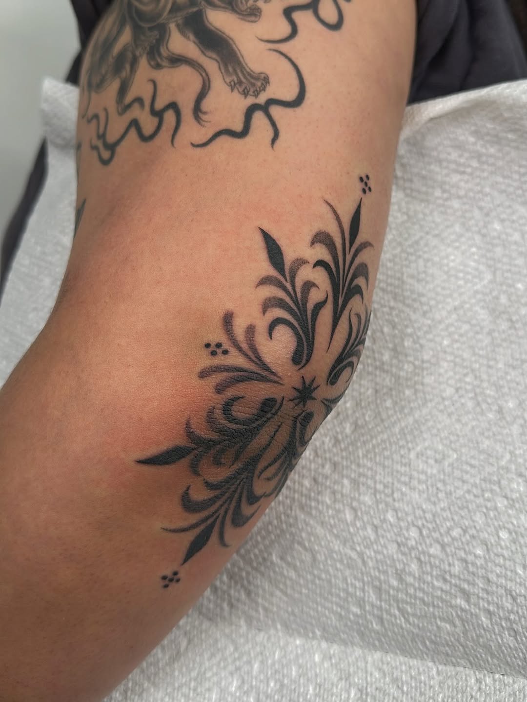 Tattoo by @ash.elrey — ornamental, dotwork