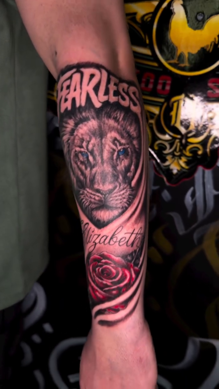 Tattoo by @os_flako — realism, black_and_grey