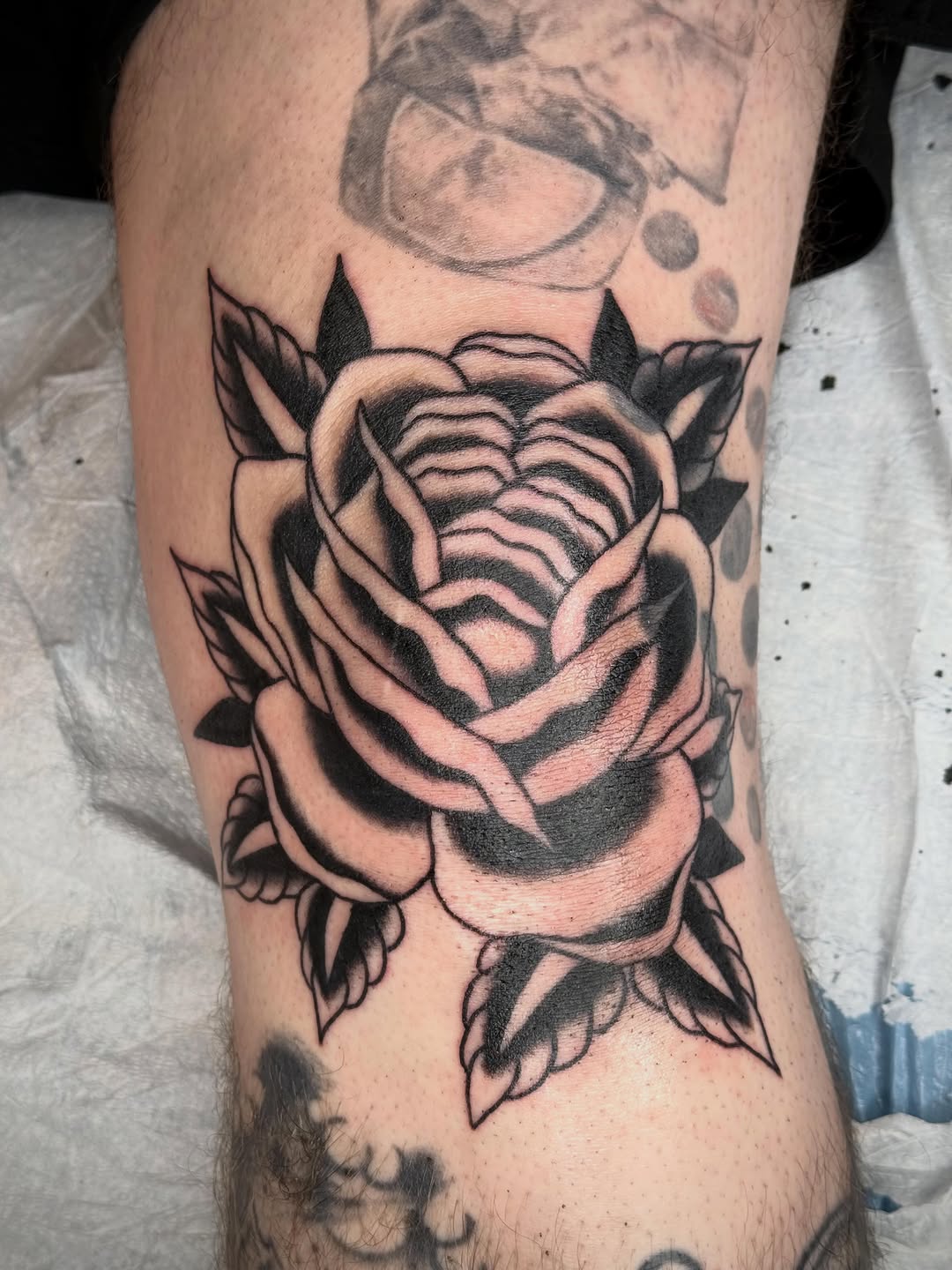 Tattoo by @acdpdx — american_traditional, black_and_grey