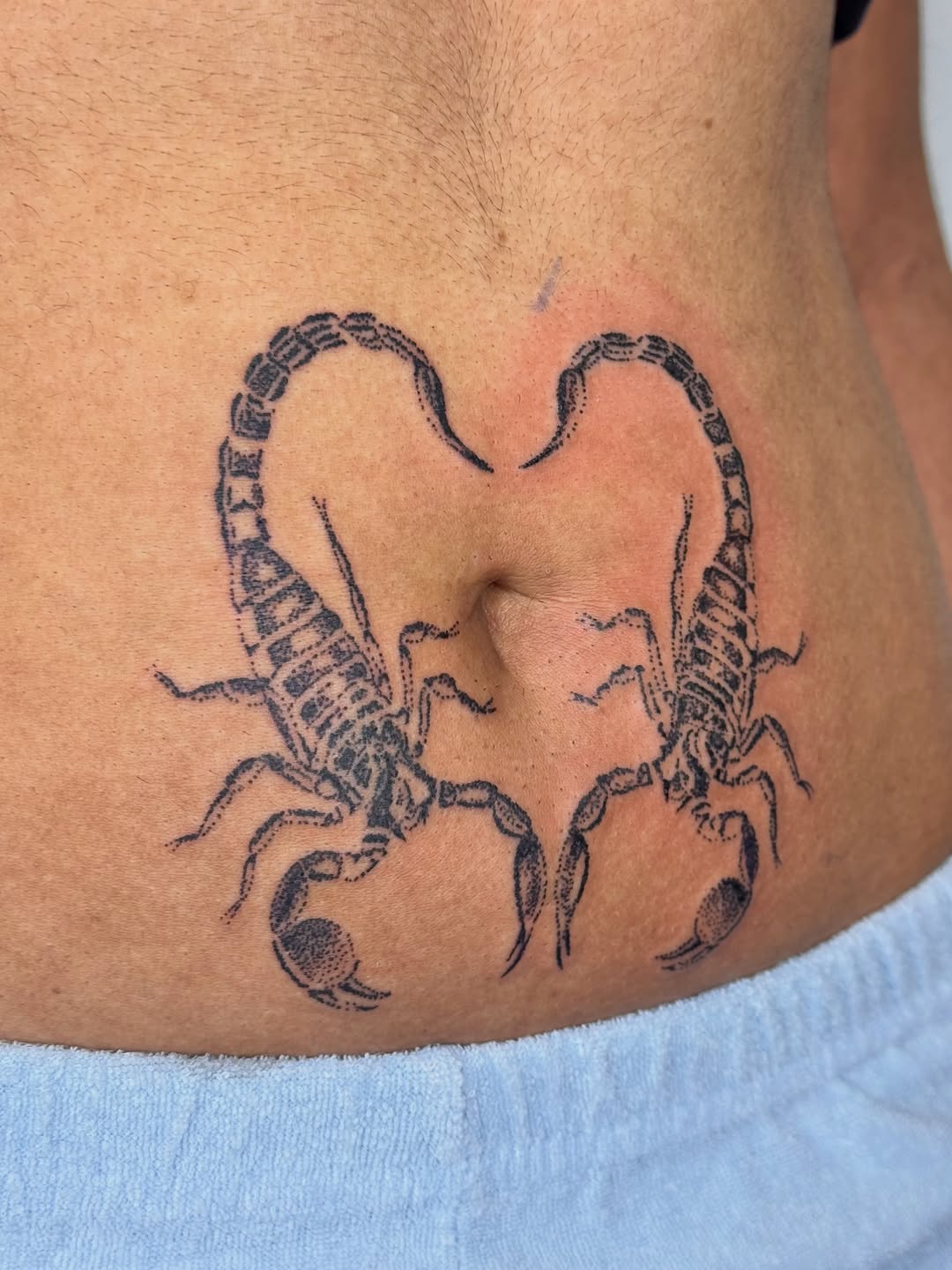Tattoo by @zap.mommy — dotwork, black_and_grey