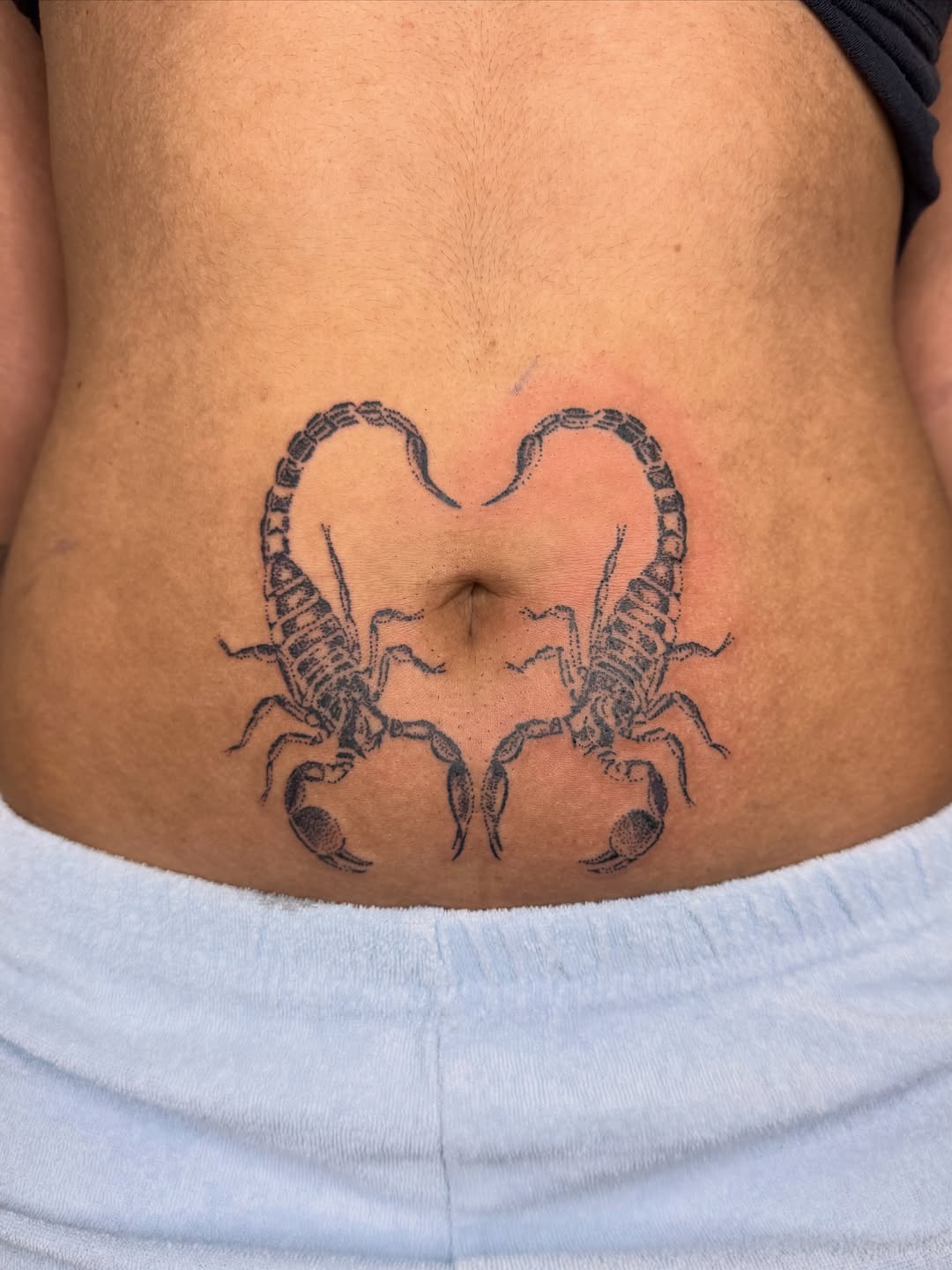 Tattoo by @zap.mommy — black_and_grey, dotwork