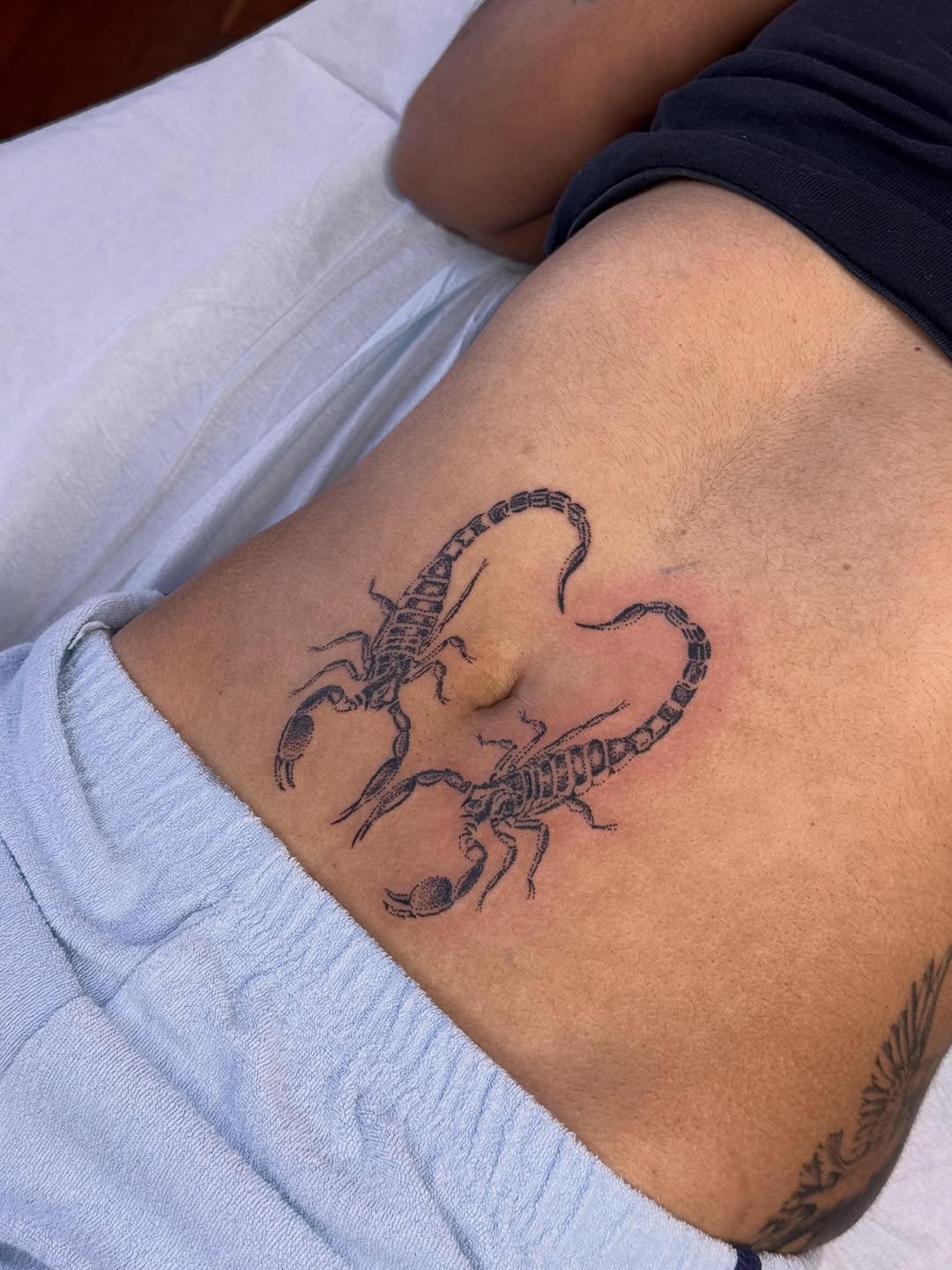 Tattoo by @zap.mommy — dotwork, black_and_grey