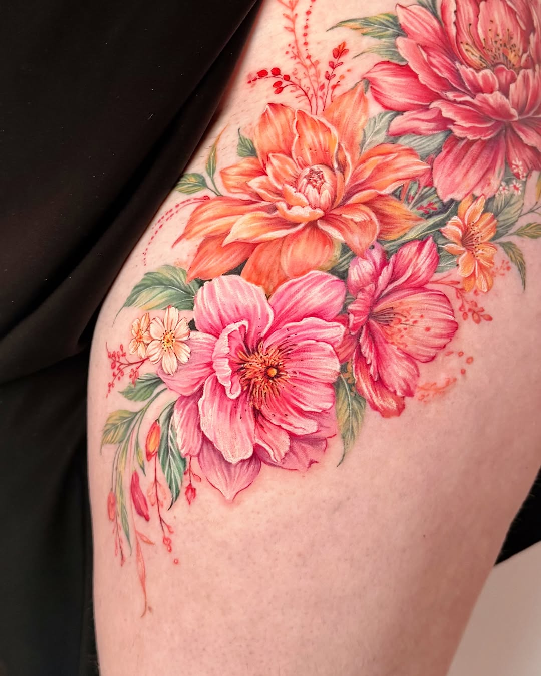Tattoo by @mika.z.tattoo — realism, watercolor