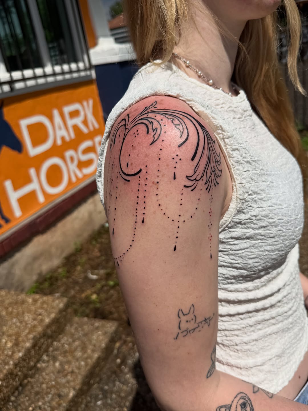 Tattoo by @manuinkatx — fine_line