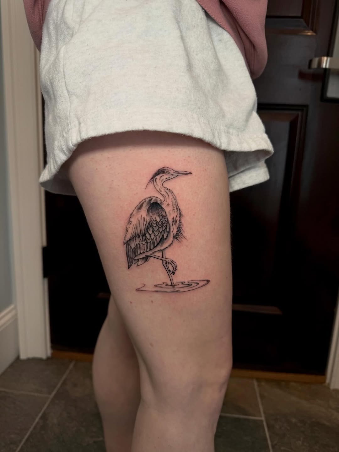 Tattoo by @anablatt_tattoo — black_and_grey